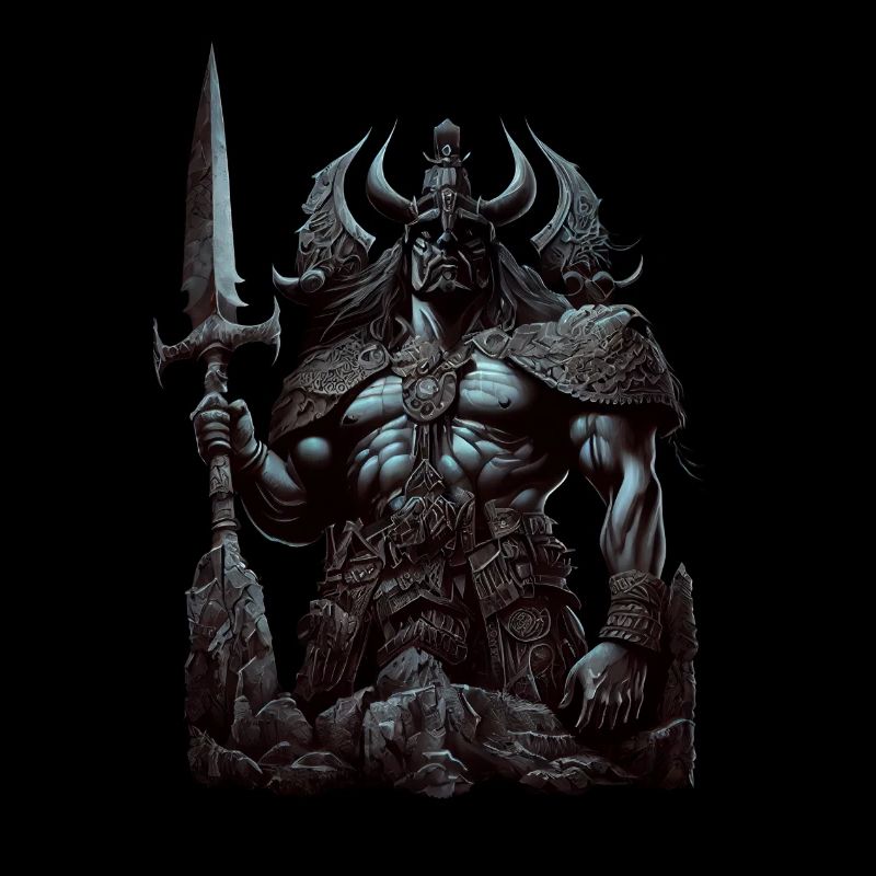 Großer Monolith Krieger
