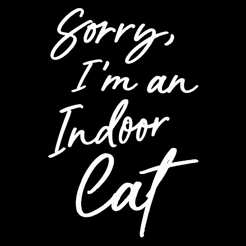 Désolé, je suis un chat d’intérieur