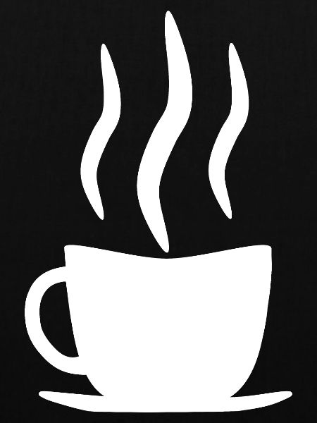 Coffee cup white