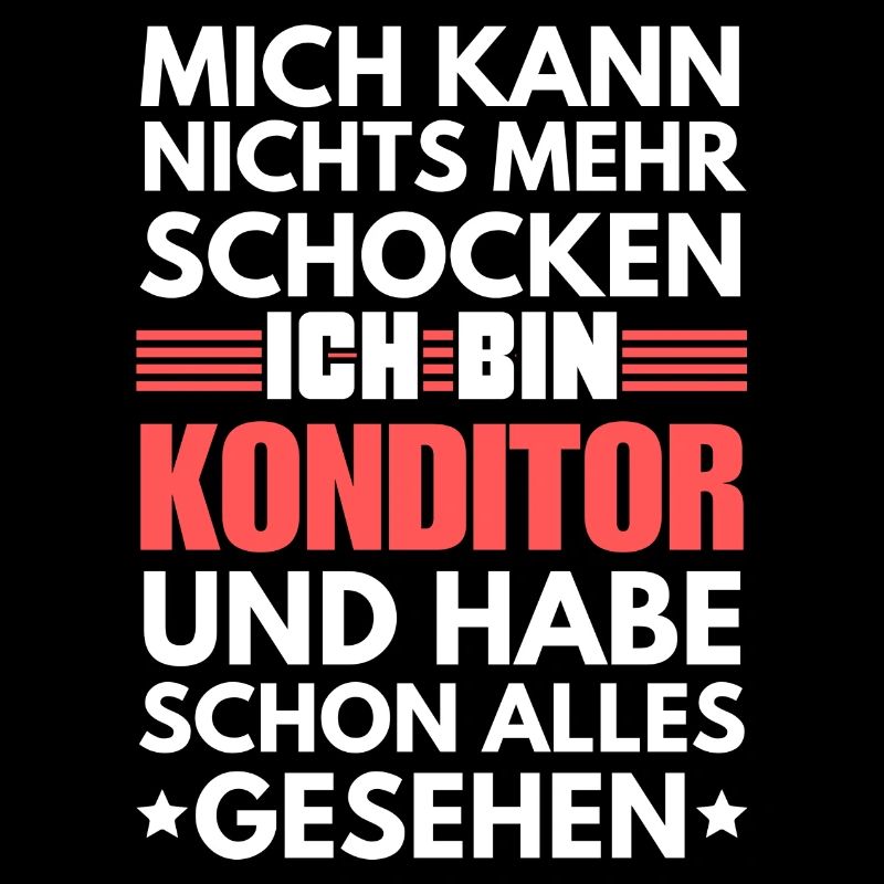 Nicht schockbarer Konditor