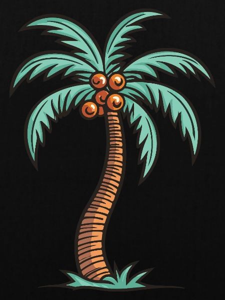 Palme Insel