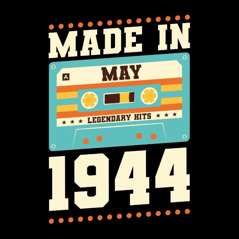 71e anniversaire Mai Né en 1952 Idée cadeau