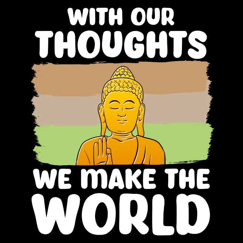 Buddha Mönch Namaste Buddhismus I Geschenk