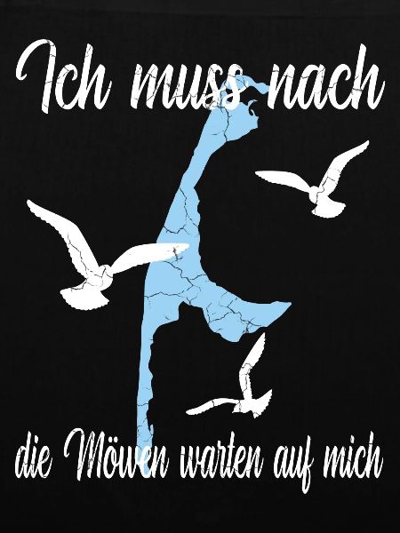 Sylt Design mit Spruch