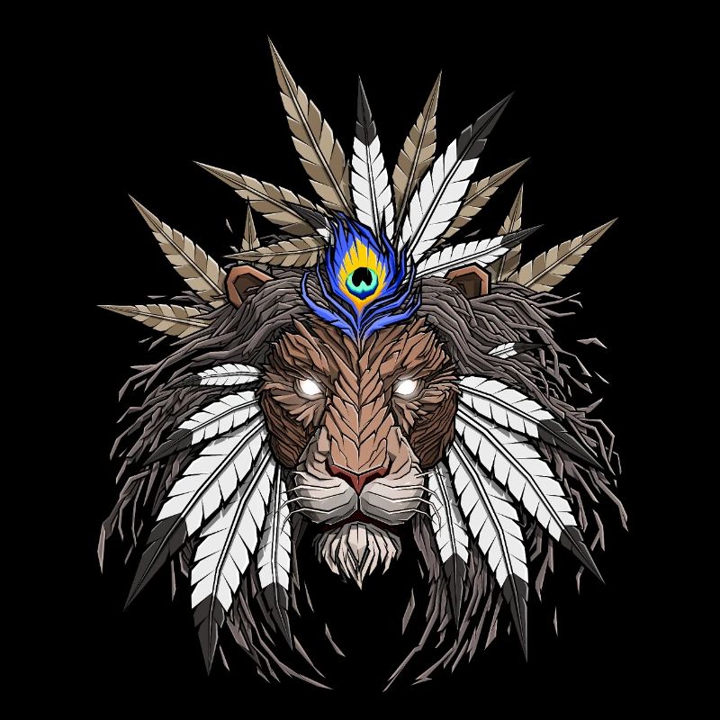 Native Amarican Lion