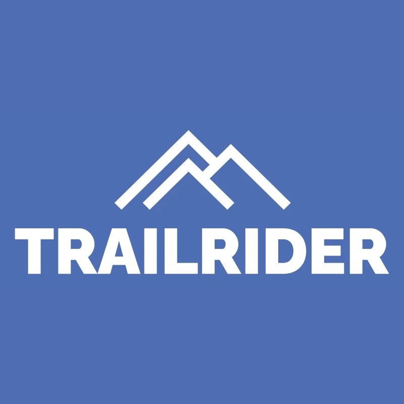 Logo trailrider blanc
