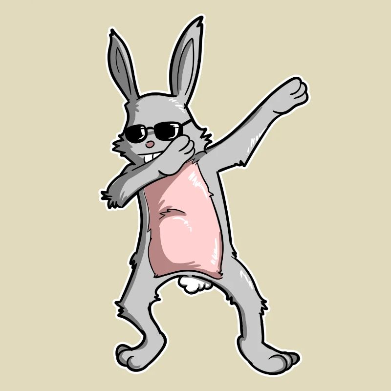 Dabbing Easter Bunny - Easter Bunny Dab!