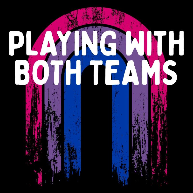 Playing with Both Teams Bisexual LGBTQ Bi Pride