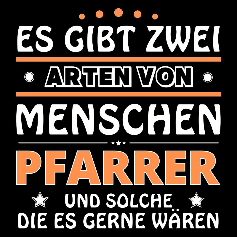 Pfarrer Geschenk - zwei Arten von... Design