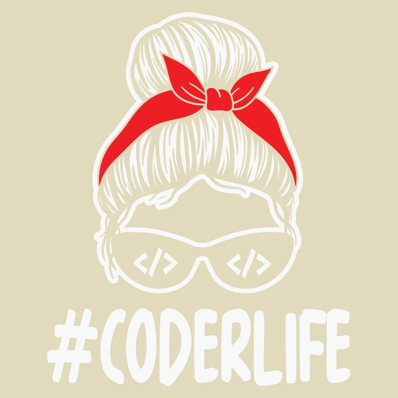 Mom Coding Mother Woman Coderlife