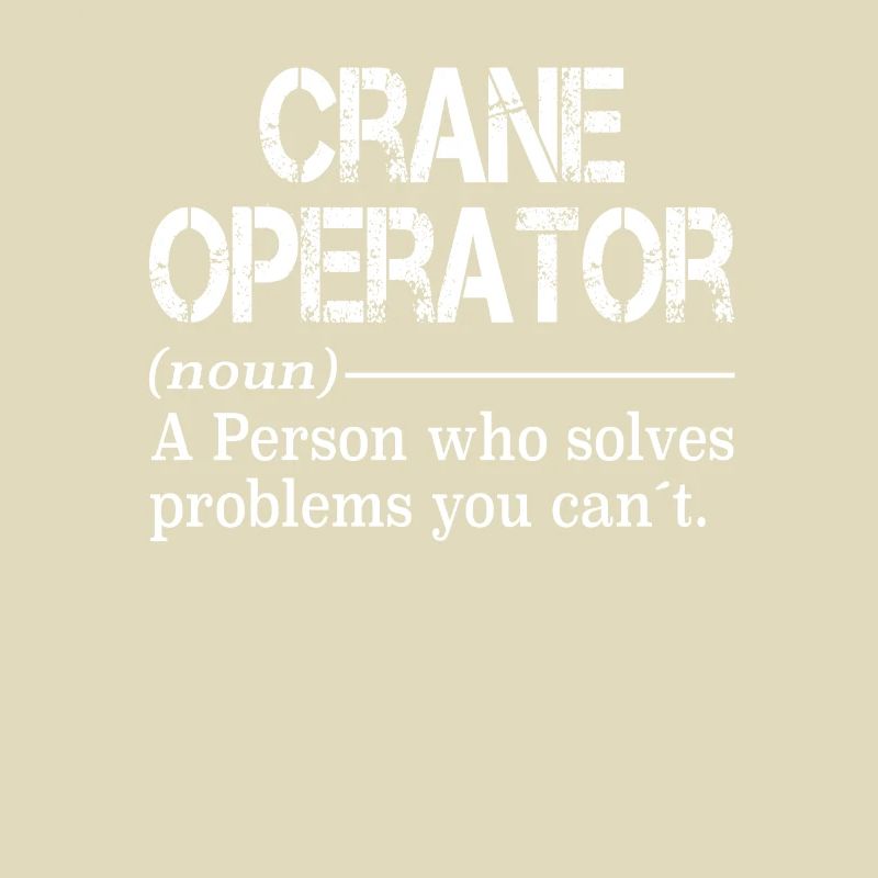 Crane Operator, Construction Machinery, Crane Hook, Crane Operator