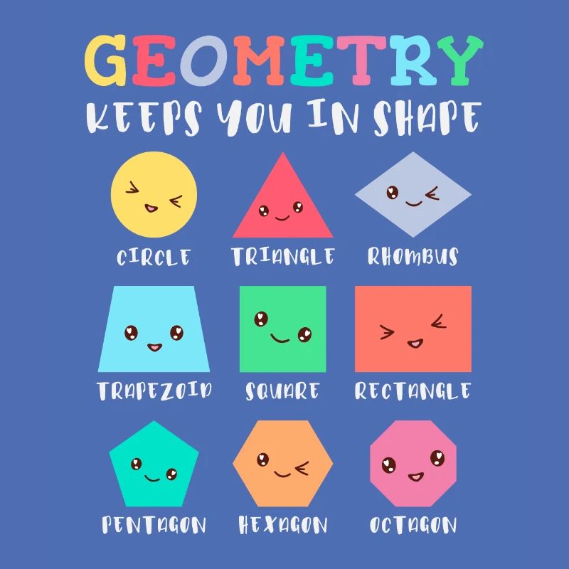 Geometry keeps you in shape, geometric shapes