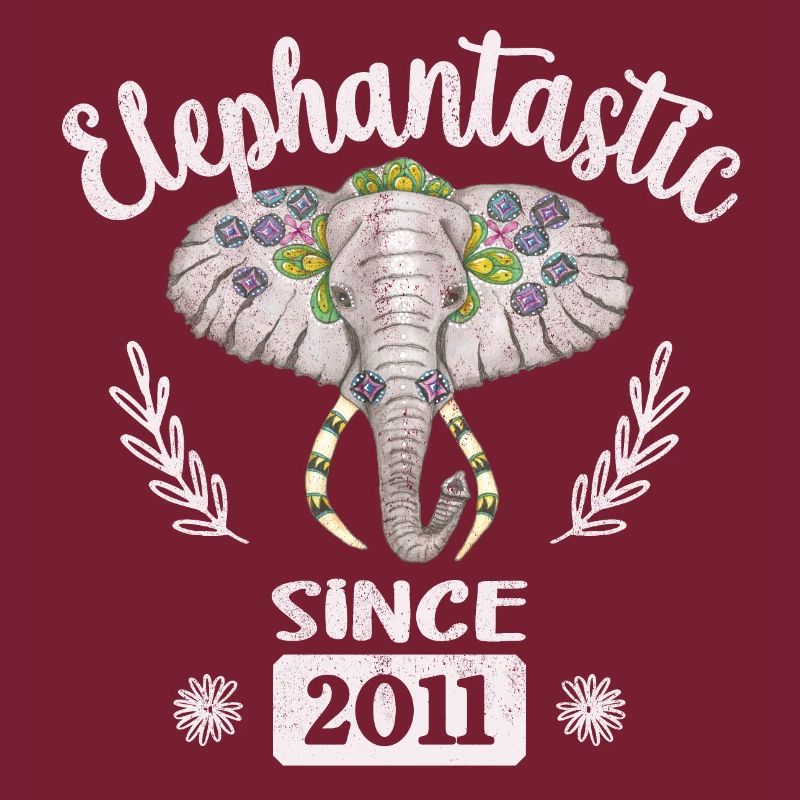 Elephantastic since 2011, elephant head adorned