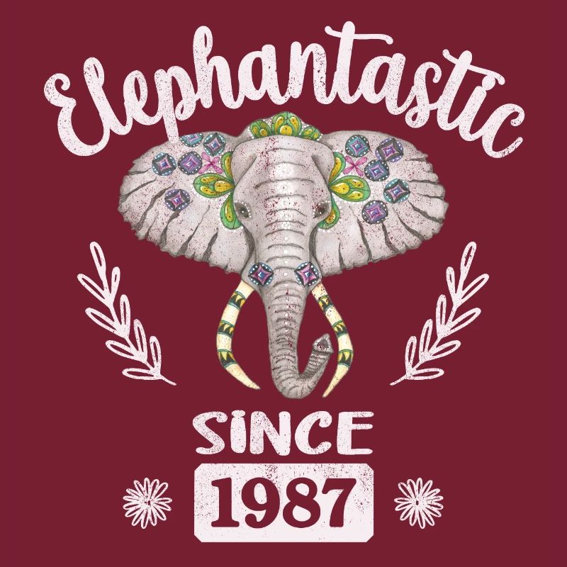 Elephantastic since 1987, Elephant Head Decorated