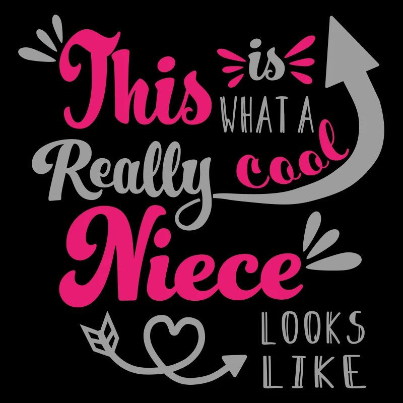 Cool niece - cool niece niece heart arrow boho