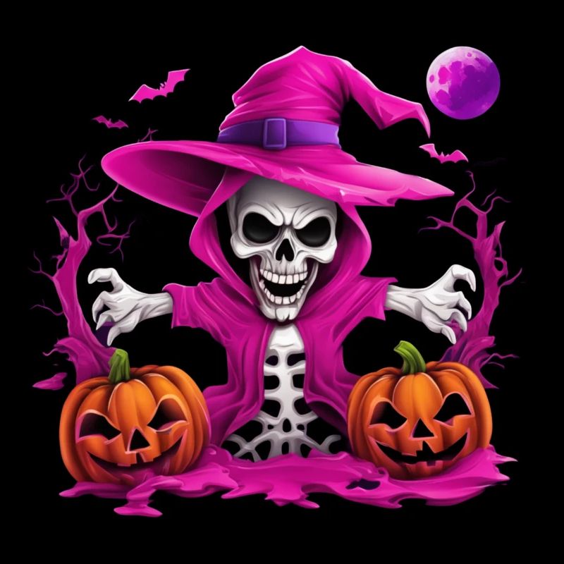 Magenta Skeleton