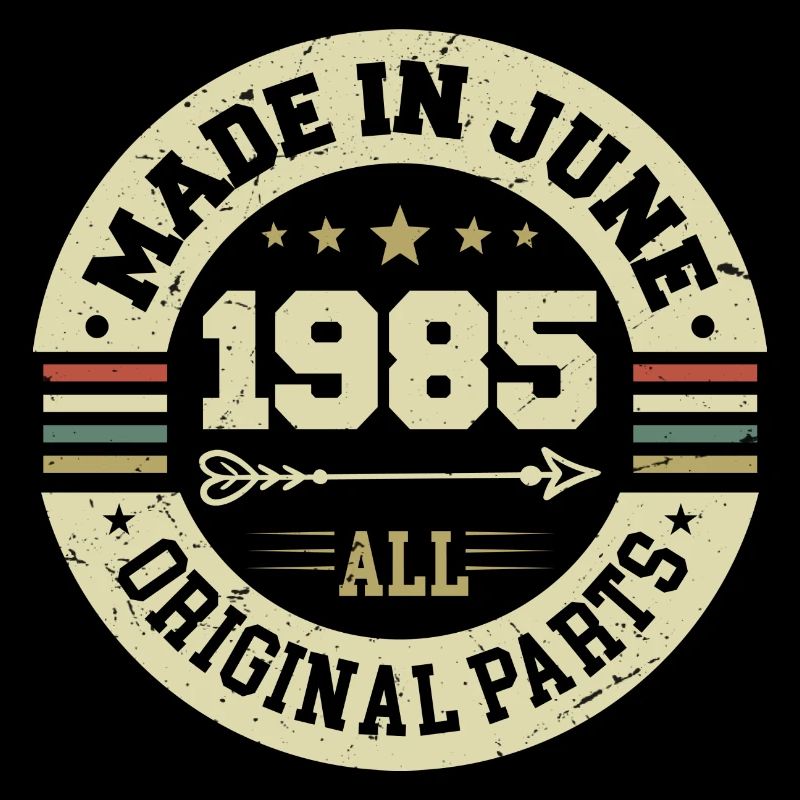 Juni 1985 Geburtstagsgeschenk Juni 1985 Juni 1985