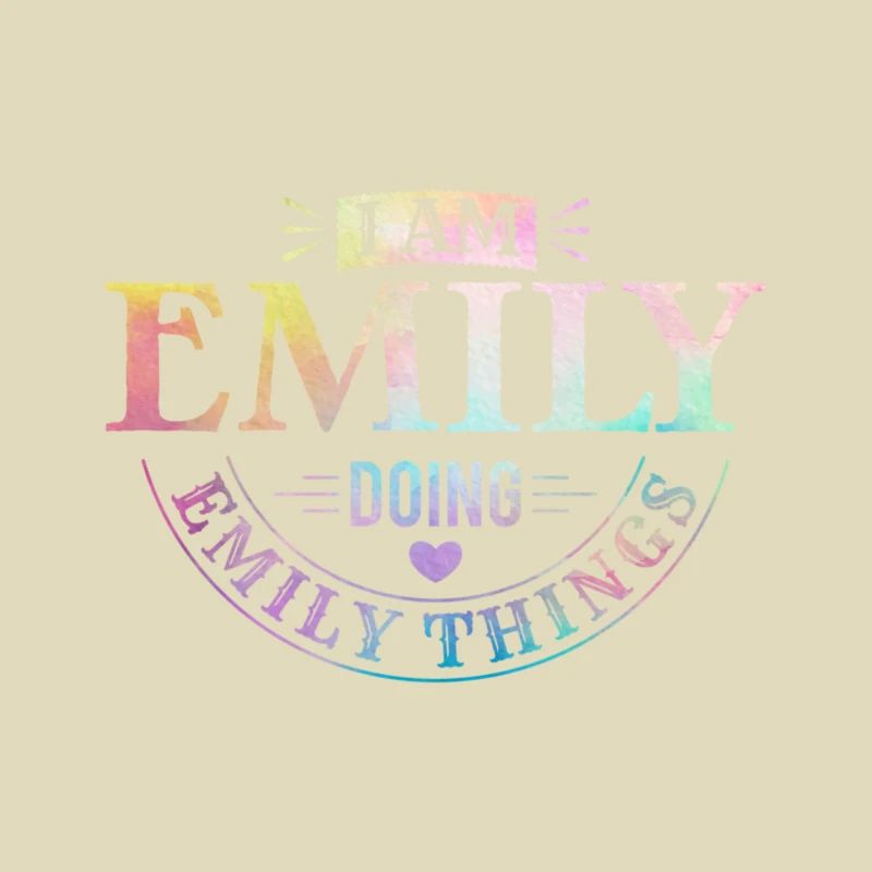 Ich bin Emily Doing Emily Things Geschenk