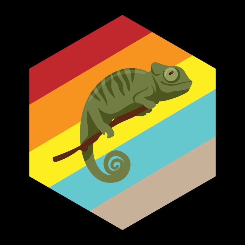 Chameleon saying gift reptile lizard