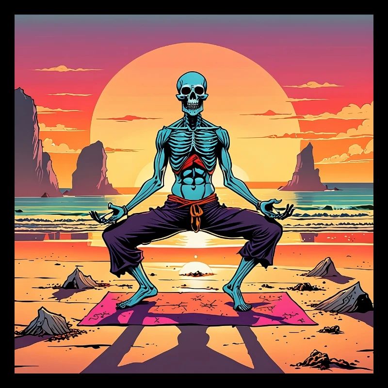 Yoga am Strand