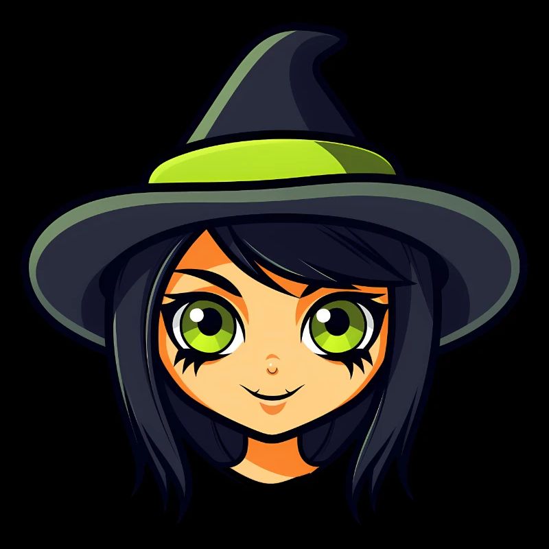 Sorcière d’Halloween mignonne