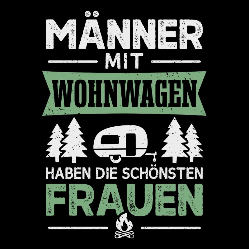 Camping Männer Wohnwagen Camper