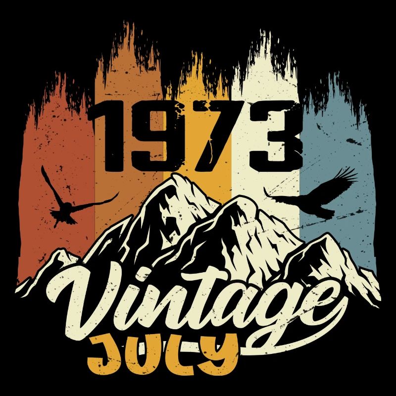Vintage Juli 1973 Geburtstagsgeschenk Juli 1973