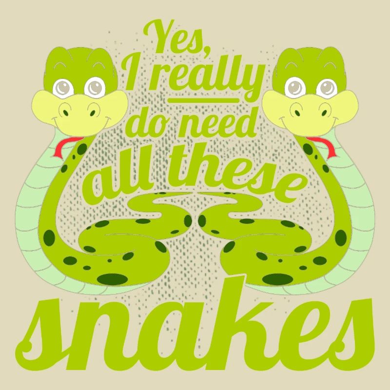 I Really Do Need All These Snakes Python Schlange