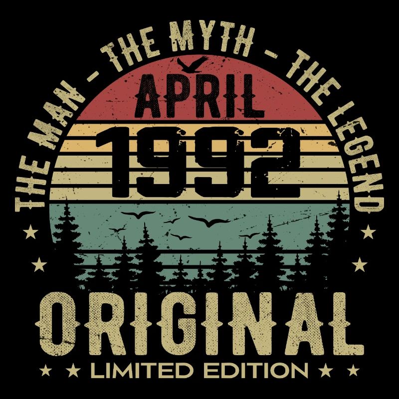 April 1992. 33rd Anniversary Gift April 1992