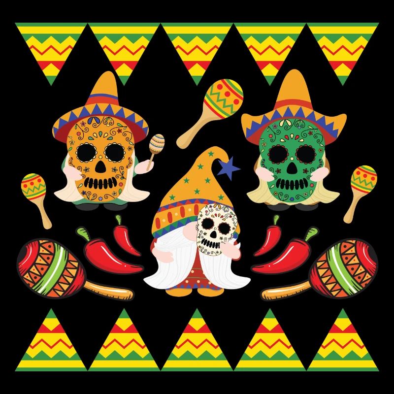 Mexican Dwarves Sombrero Cinco De Mayo