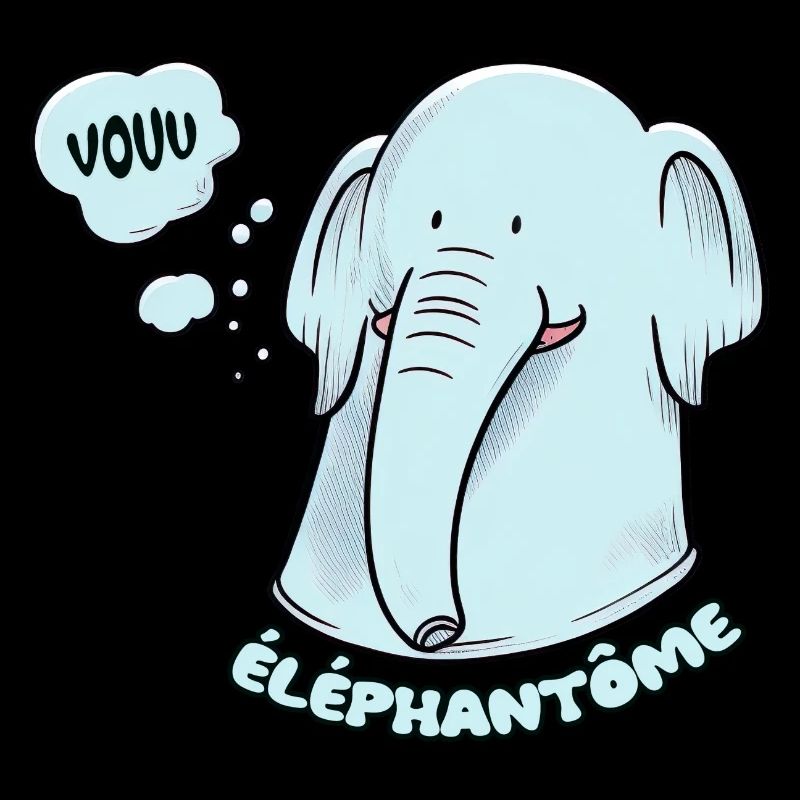 éléphantôme fantôme éléphant