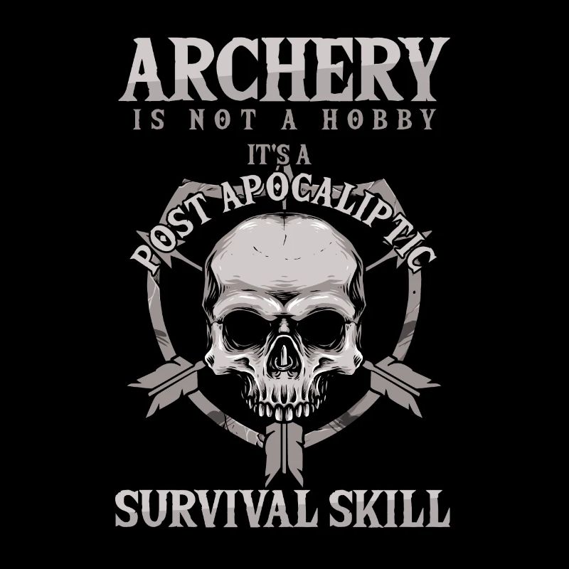 Archer tir à l’arc avec flèche et arc