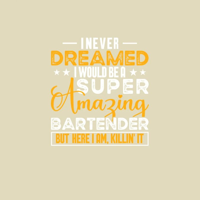 Bartender Gift Mixologist Saying Bar