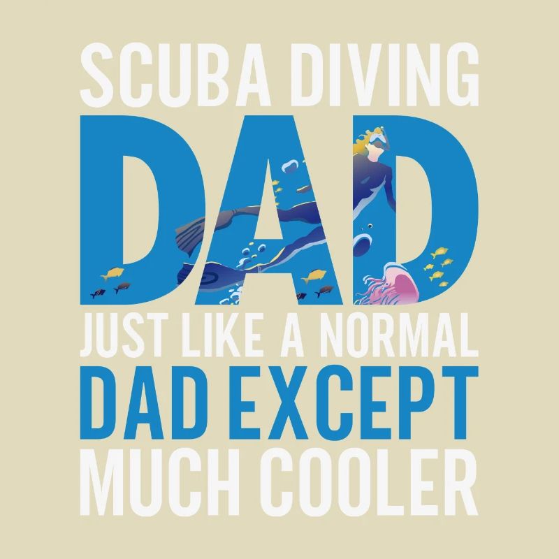 Scuba Diving Gift Underwater Scuba Diver