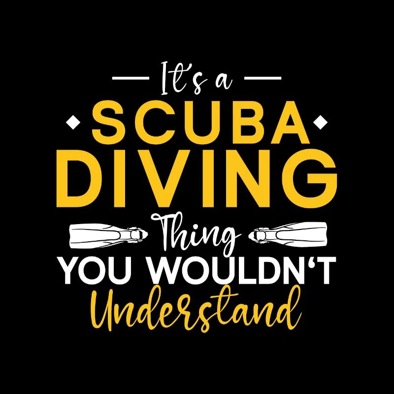 Scuba Diving Gift Underwater Scuba Diver