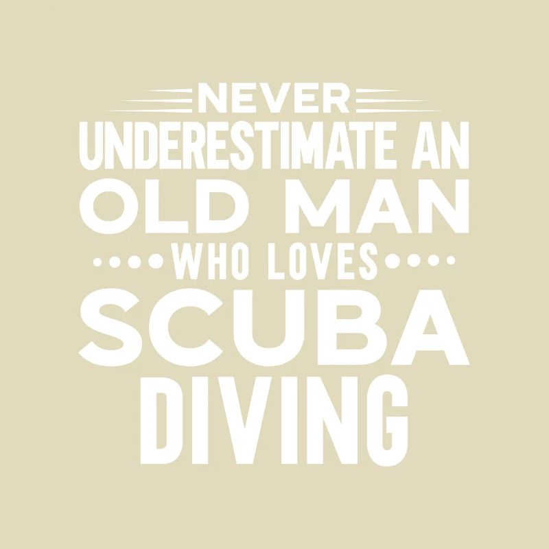 Scuba Diving Gift Underwater Scuba Diver