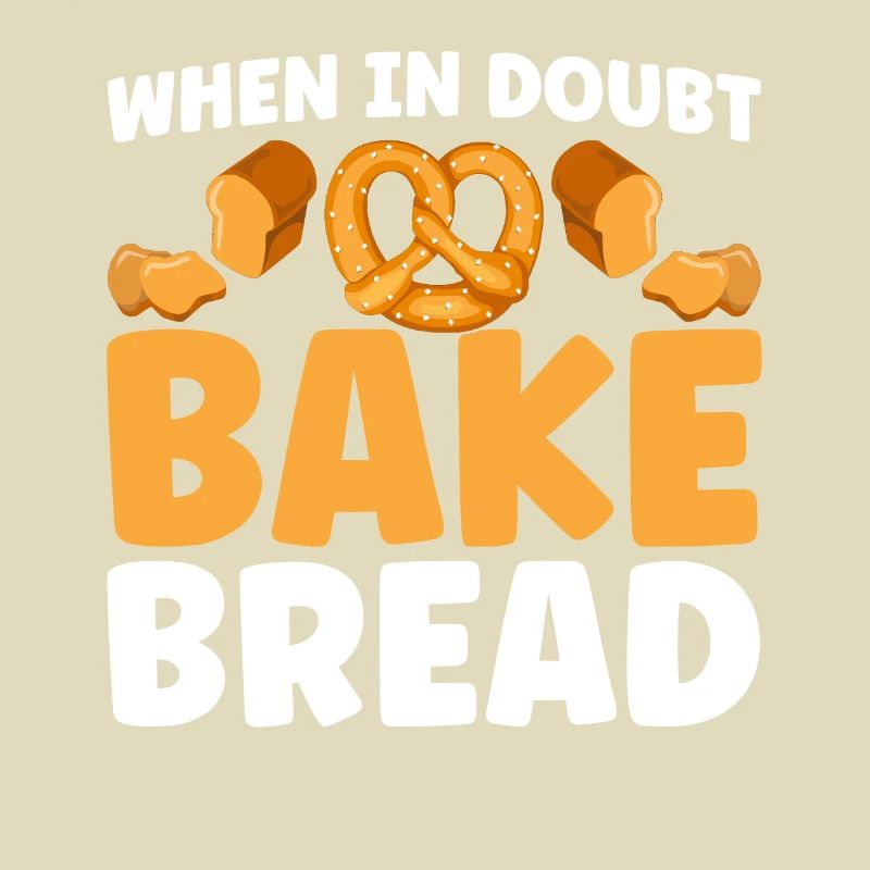 Brotbacken Geschenk Bäckerei Zitat Bäcker