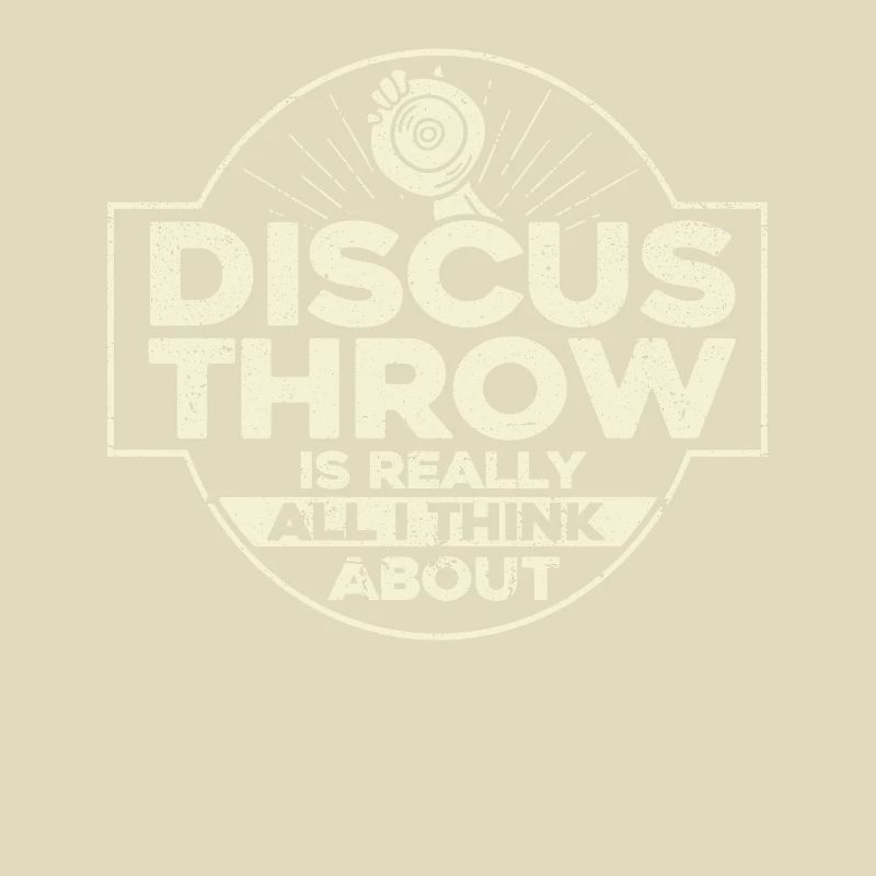 Diskuswerfen Diskuswerfer Geschenk
