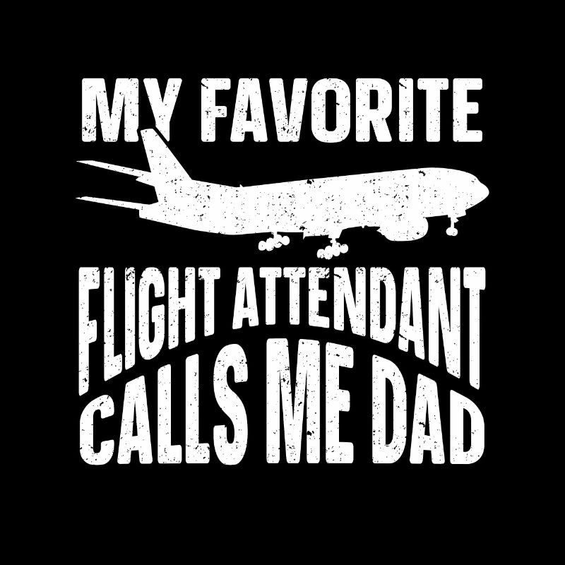 Flugbegleiter Papa Stewardess Flugbegleiter