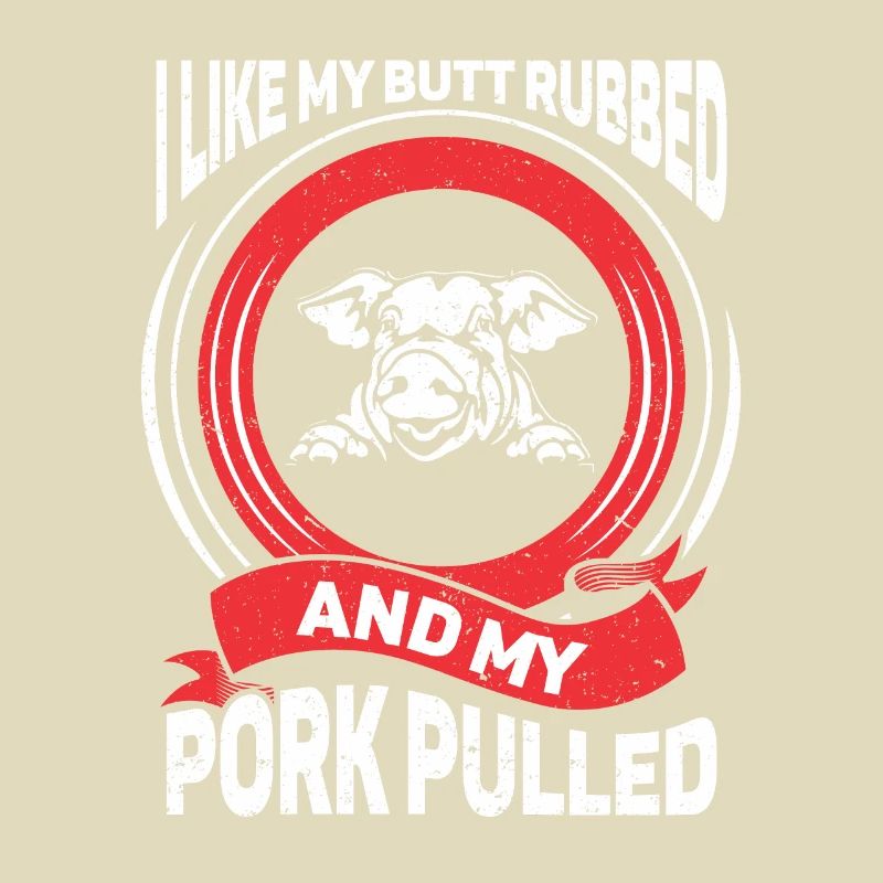 BBQ Pulled Pork Schwein Grill