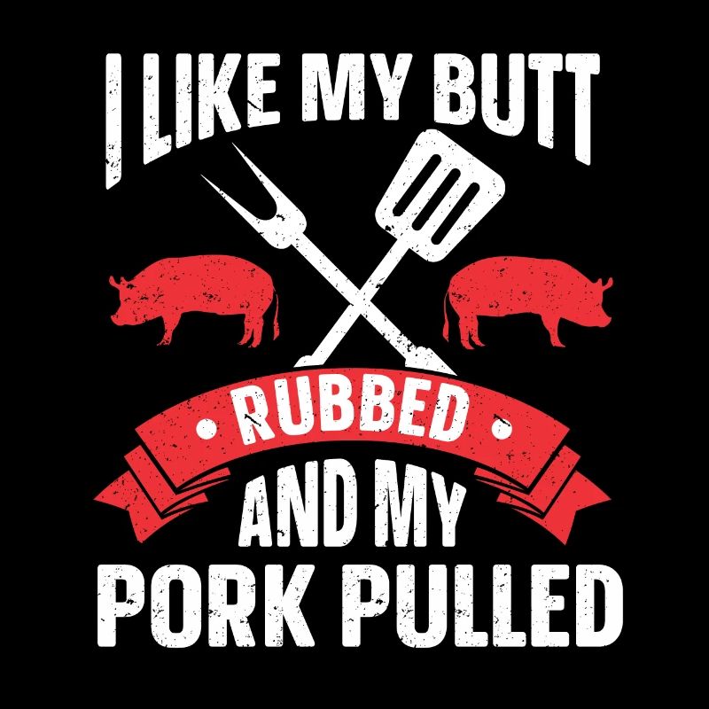 BBQ Pulled Pork Schwein Grill