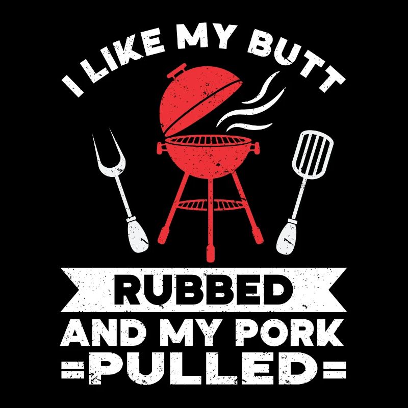 BBQ Pulled Pork Schwein Grill