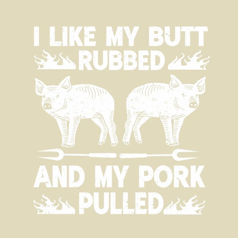 BBQ Pulled Pork Schwein Grill