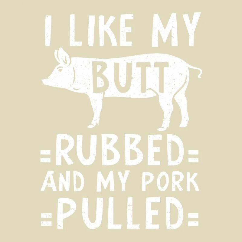 BBQ Pulled Pork Schwein Grill