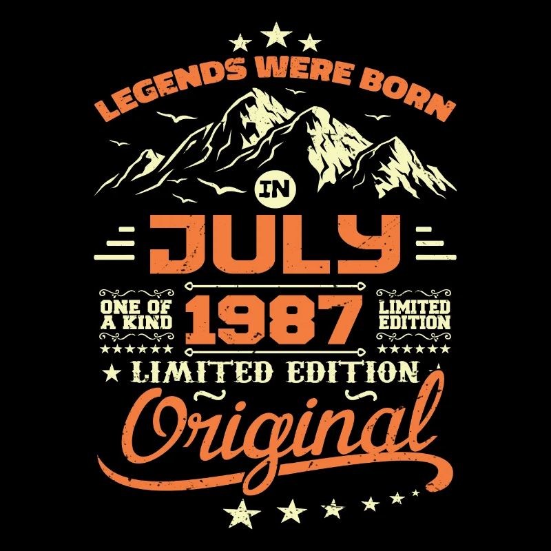 July 1987 Birthday Gift July 1987