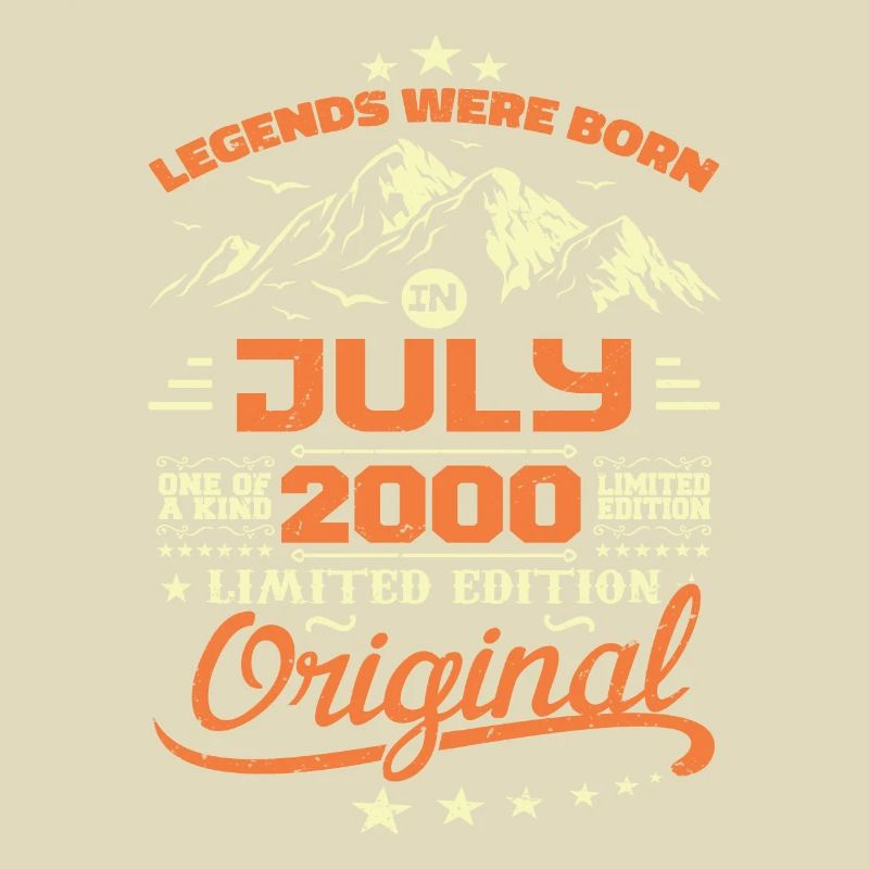 Juli 2000 Geburtstagsgeschenk Juli 2000