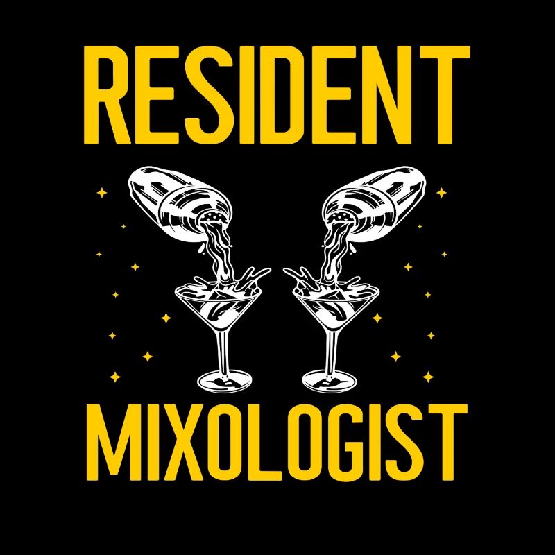 Mixologist Barkeepker Bartender Mixology