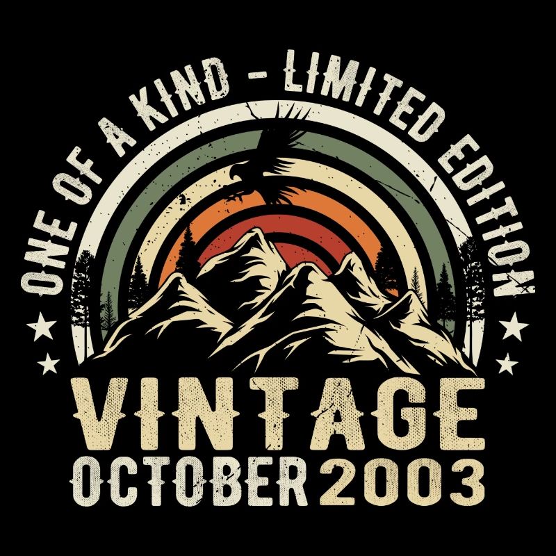 Anniversaire Octobre 2003 - Born in October 2003