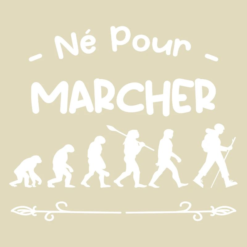 né pour marcher évolution