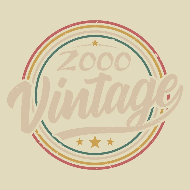 2000 Vintage 2000 Birthday Gift - Retro Style 2000